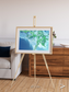 Arid Mosaic, Mississippi River Delta Framed & Mounted Print