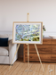 Islands in Blue, Niger River Framed & Mounted Print