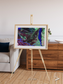 Braided Delta, Parana River Delta Framed & Mounted Print