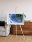 Sunlit Dunes, Alluvial Fan Framed & Mounted Print