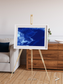 Wind Signatures, Ice Stars Framed & Mounted Print