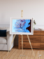 Polar Flow, Ice Waves Framed & Mounted Print