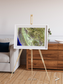 Channel Lines, Konari Iran Framed & Mounted Print