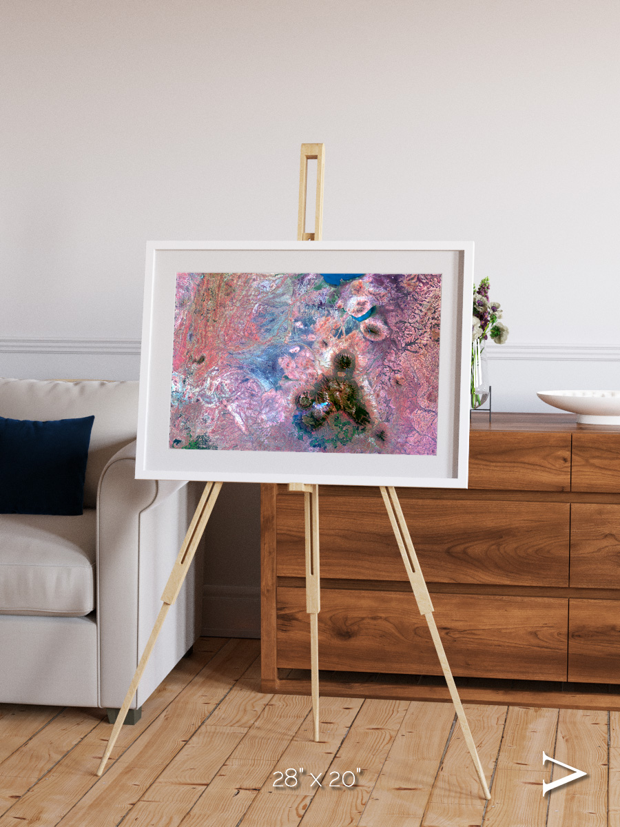 Highlands of Mulanje, Malawi Framed & Mounted Print