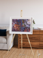 Geologic Tapestry, Asharah Fault Zone Framed & Mounted Print