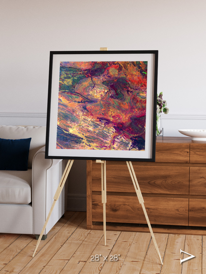 Rock and Ore, Hamersley Framed & Mounted Print