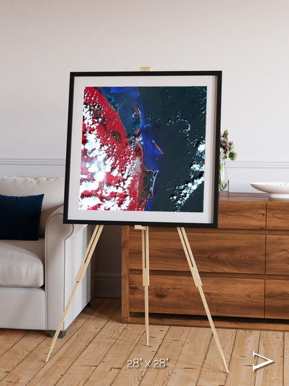 Living Edge, Cancun Framed & Mounted Print
