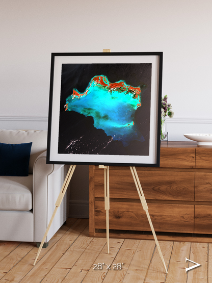 Arctic Outpost, Caribbean Luxury Framed & Mounted Print