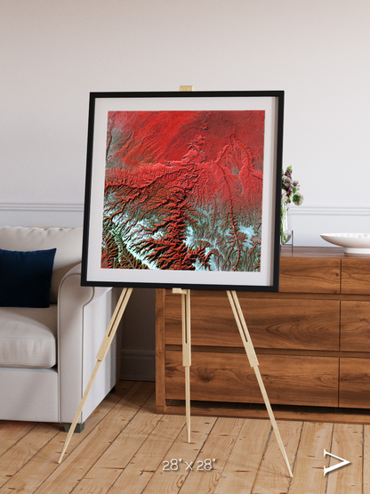 Ice River, Desolation Canyon Framed & Mounted Print