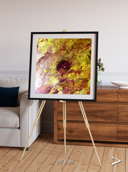 Magma Plains, Erongo Massif Framed & Mounted Print