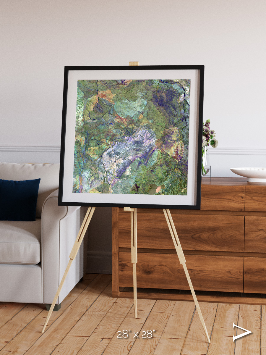 Sands in Motion, Great Sandy Desert Framed & Mounted Print