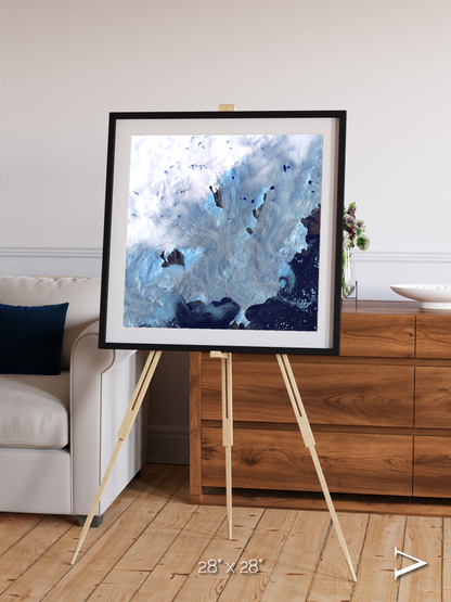 Waterways, Greenland Coast Framed & Mounted Print