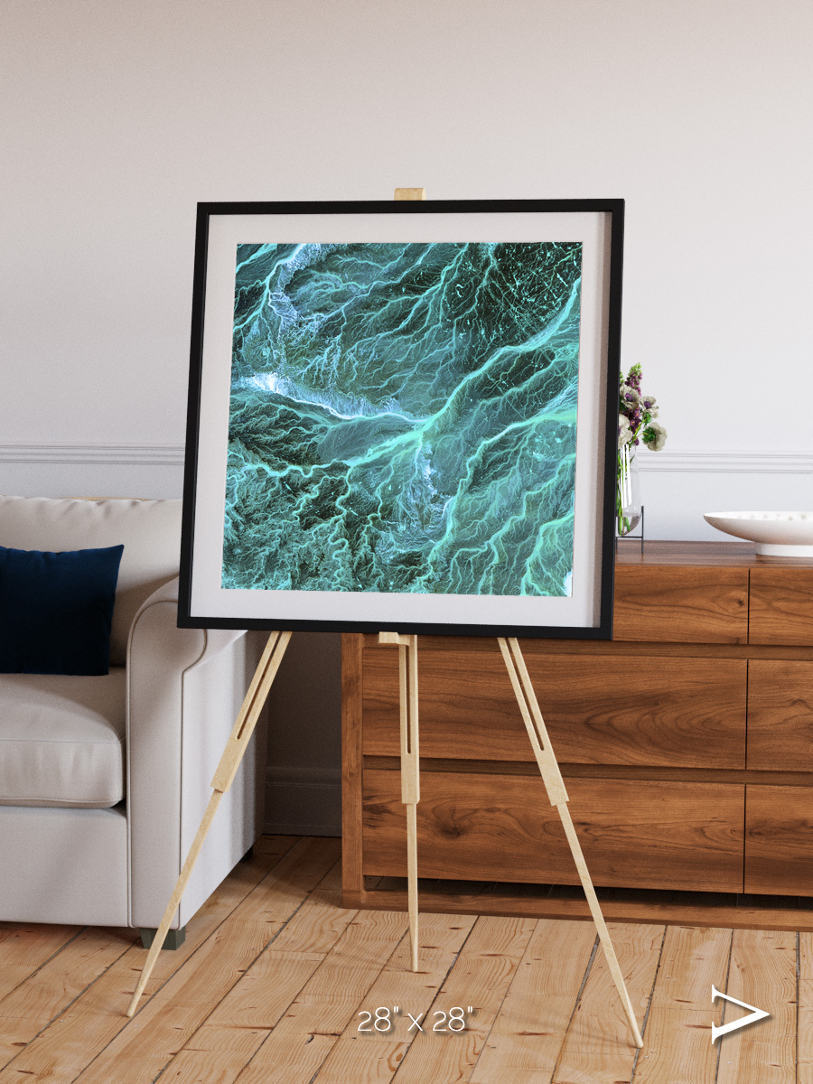 Waterways, Jordan Framed & Mounted Print