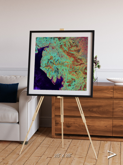 Polar Flow, Lake District Framed & Mounted Print