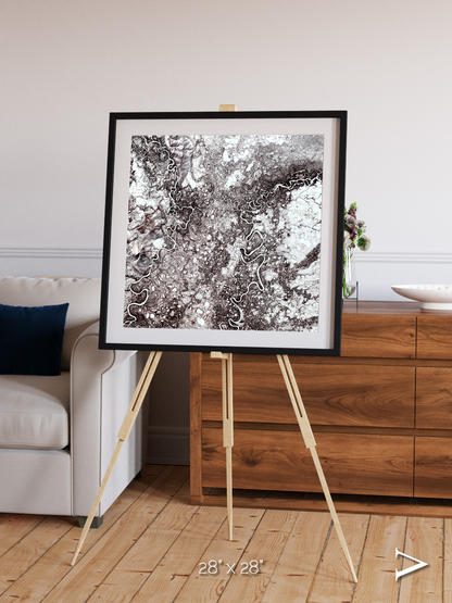 River Threads, Mayn River Framed & Mounted Print