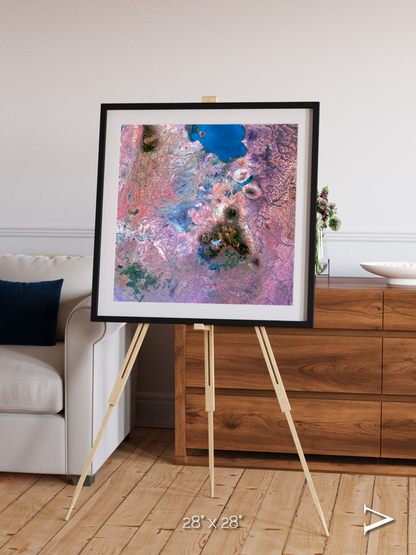 Highlands of Mulanje, Malawi Framed & Mounted Print