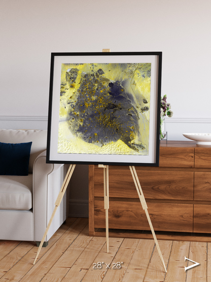 Dormant Giants, Pinacate Volcano Field Framed & Mounted Print