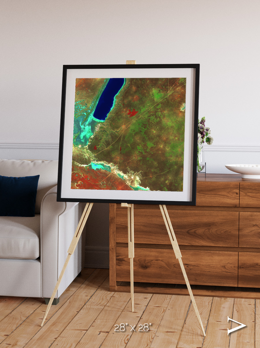 Ghost Waters, Sor Kaydak Framed & Mounted Print