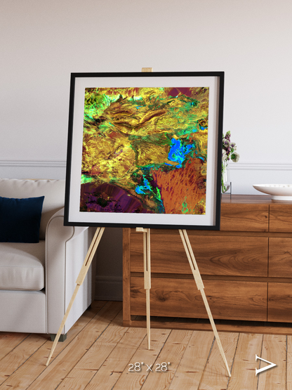Salt and Storm, Dasht-e Kavir Framed & Mounted Print
