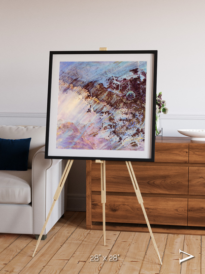 Storm and Stillness, Gweni-Fada Framed & Mounted Print