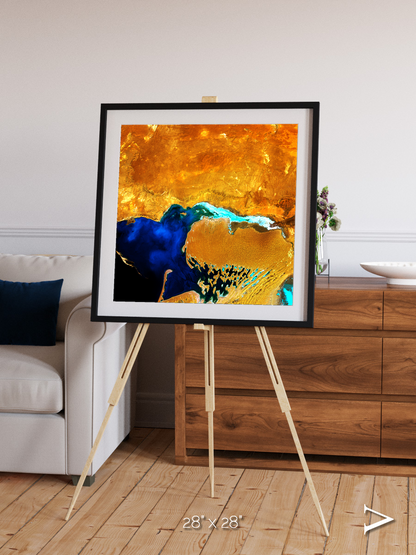 Coastal Phantom, Dardzha Peninsula Framed & Mounted Print