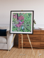 Ice River, Yellowknife Wetlands Framed & Mounted Print