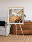Etched Sands, Algerian Sahara Framed & Mounted Print