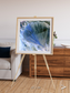 Sunlit Dunes, Alluvial Fan Framed & Mounted Print