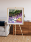 Saline Patterns, Bogda Mountains Framed & Mounted Print