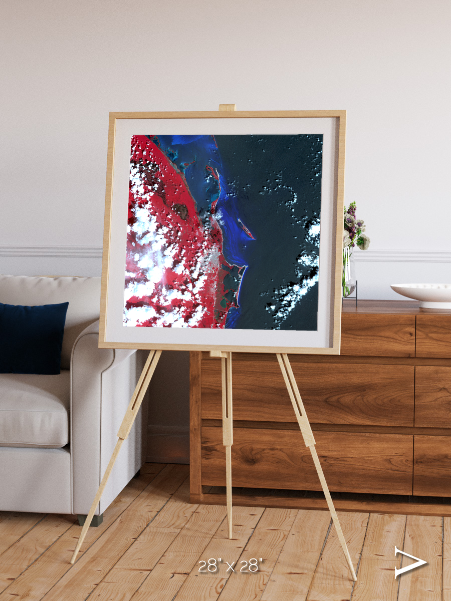 Living Edge, Cancun Framed & Mounted Print