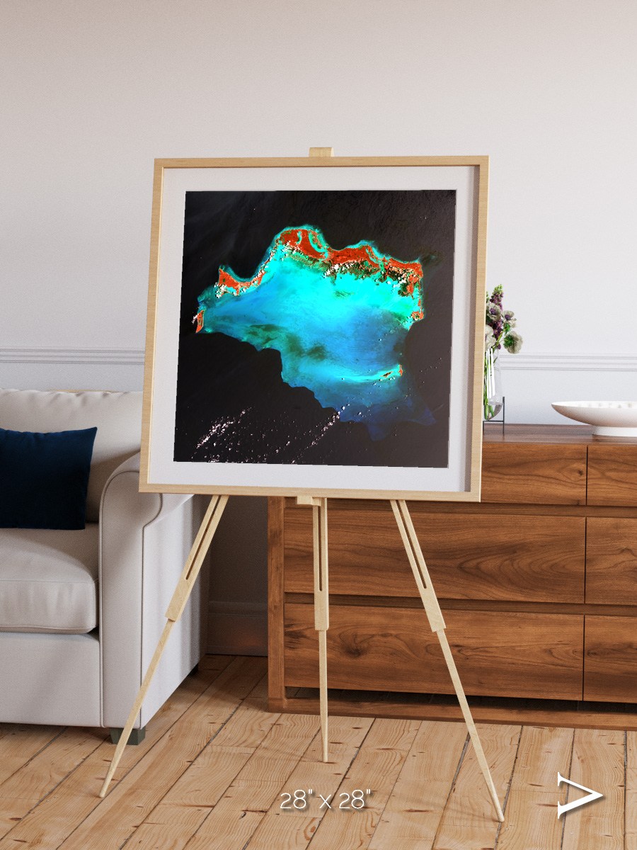 Arctic Outpost, Caribbean Luxury Framed & Mounted Print