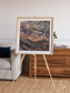 Volcanic Palette, Gosses Bluff Framed & Mounted Print
