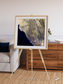 Fire Fields, Harrat Al Birk Framed & Mounted Print