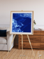 Wind Signatures, Ice Stars Framed & Mounted Print