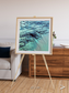 Ice River, Lambert Glacier Framed & Mounted Print