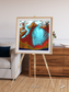 Glacial Passage, Malaspina Glacier Framed & Mounted Print