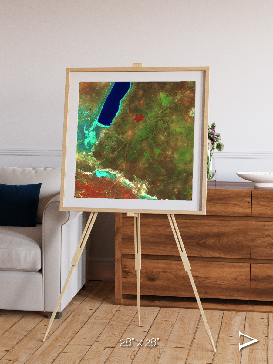 Ghost Waters, Sor Kaydak Framed & Mounted Print