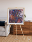 Geologic Tapestry, Asharah Fault Zone Framed & Mounted Print