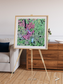 Ice River, Yellowknife Wetlands Framed & Mounted Print