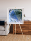 Sunlit Dunes, Alluvial Fan Framed & Mounted Print