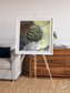 Windwritten Dunes, Brandberg Massif Framed & Mounted Print