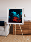 Island Sanctuary, Ghostly Grease Ice Framed & Mounted Print