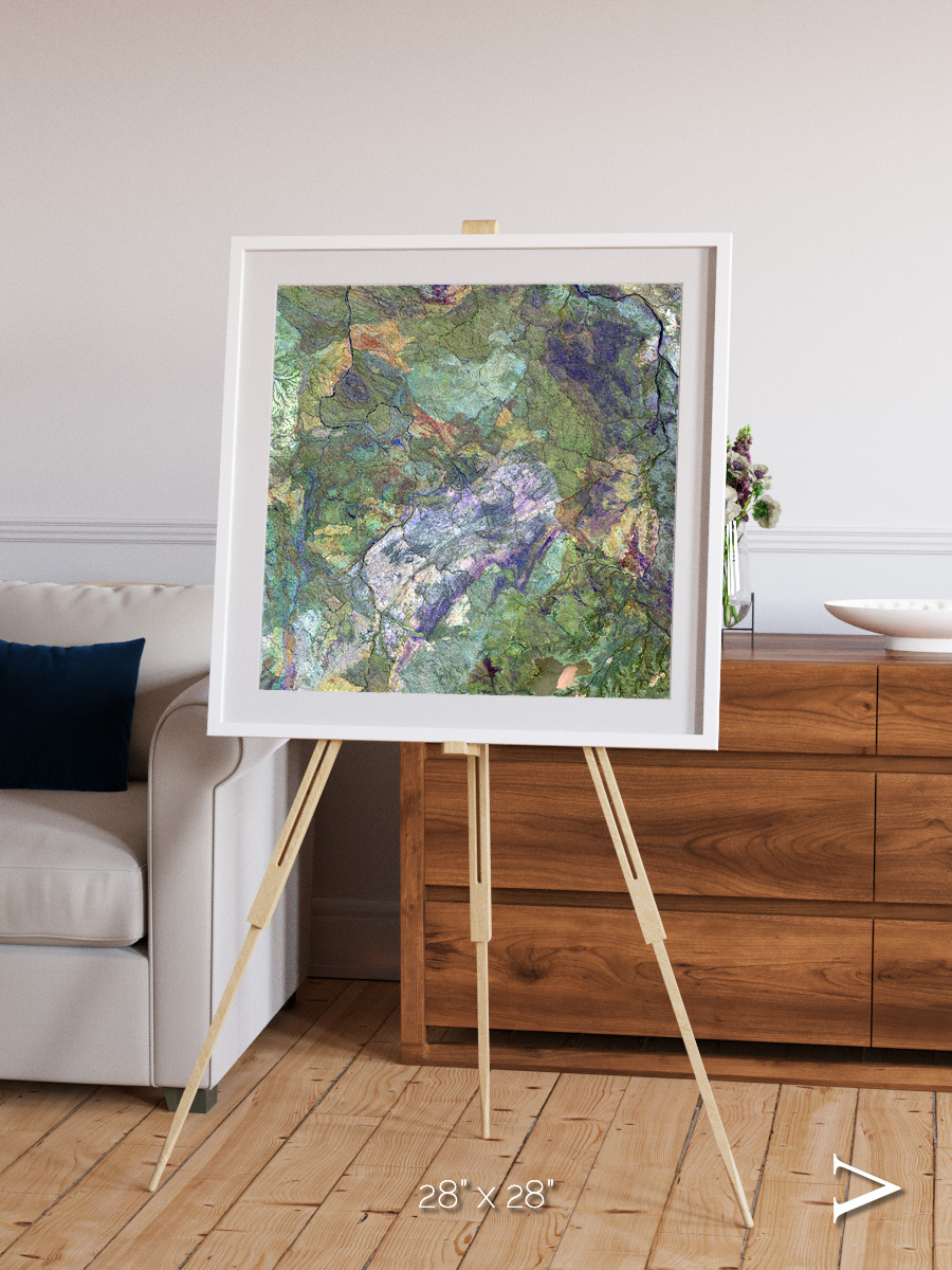 Sands in Motion, Great Sandy Desert Framed & Mounted Print