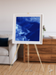 Wind Signatures, Ice Stars Framed & Mounted Print