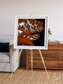 Striped Coast, Eyjafjörður Framed & Mounted Print