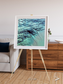Ice River, Lambert Glacier Framed & Mounted Print