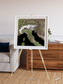 Tidal Patterns, Mediterranean Sea Framed & Mounted Print