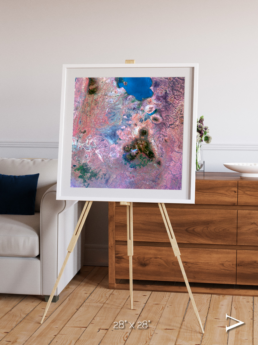 Highlands of Mulanje, Malawi Framed & Mounted Print