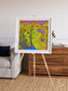 Glacial Ribbons, Chaunskaya Bay Framed & Mounted Print