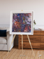 Geologic Tapestry, Asharah Fault Zone Framed & Mounted Print